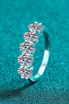 Women's 2.5 Carat Moissanite 925 Sterling Silver Ring