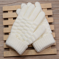 Winter Crochet Design Touch Screen Gloves