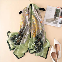 Silk Luxury Design Winter Scarf