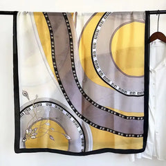 Silk Luxury Design Winter Scarf