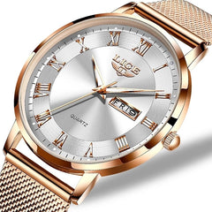 Ladies Ultra-Thin Classic Waterproof Quartz Watch