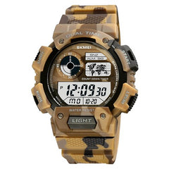 SKMEI 1723 Digital Luminous Display Men Waterproof Wristwatch