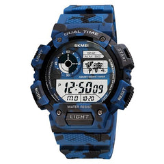 SKMEI 1723 Digital Luminous Display Men Waterproof Wristwatch