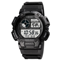 SKMEI 1723 Digital Luminous Display Men Waterproof Wristwatch