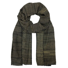 Women's Earthy Striped Scarf