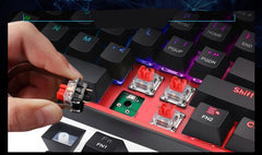 Mini Mechanical Gaming Wired Keyboard