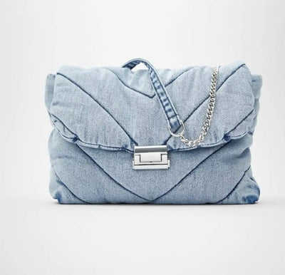 Luxury Designer Jeans Shoulder Bag
