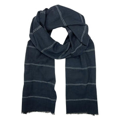 Women's Earthy Striped Scarf