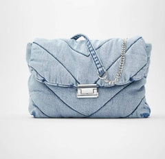 Luxury Designer Jeans Shoulder Bag