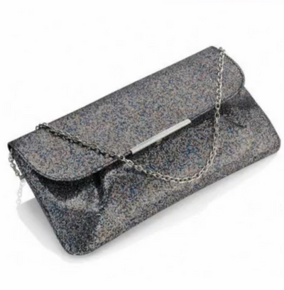 Leila Women's Sparkle Clutch Bag