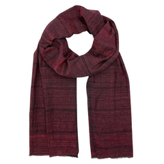 Women's Earthy Striped Scarf