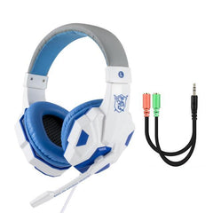 Led Light Wired Gamer Headset