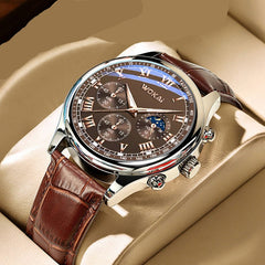 Men's Luxury Casual Quartz PU Strap Watch