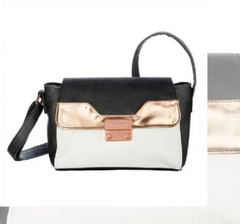 Metallic Colourblock Women's Crossbody Handbag
