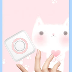 Mini Printer Portable Thermal Stickers