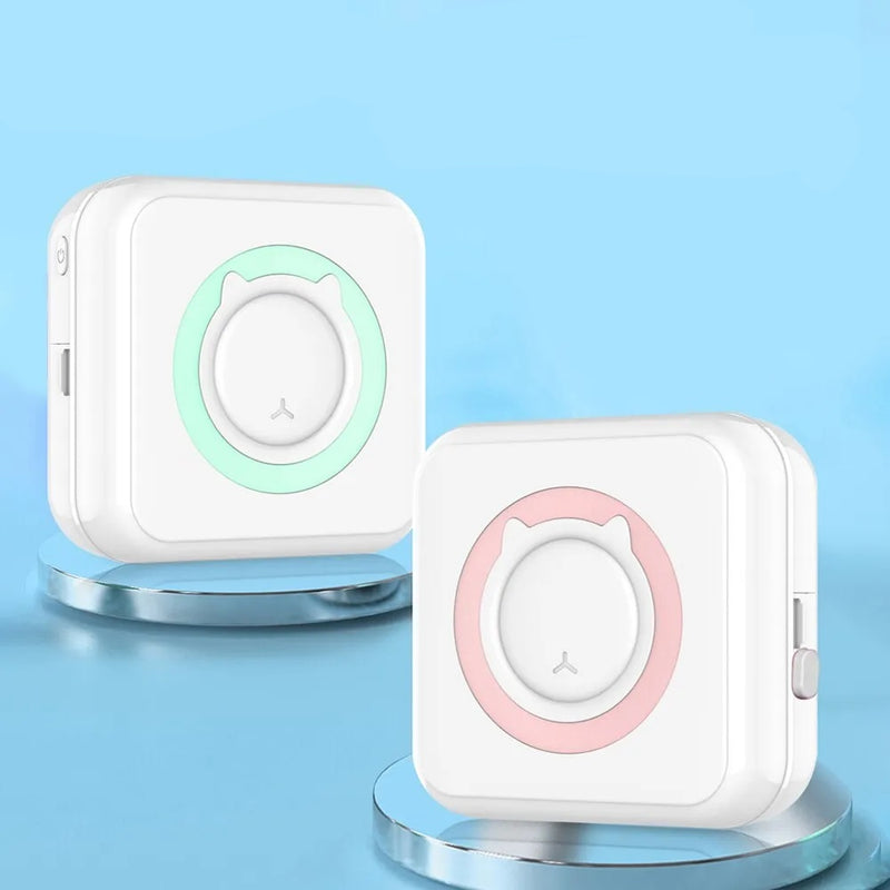 Mini Printer Portable Thermal Stickers