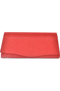 Draft Rectangular Shiny Evening Clutch Bag