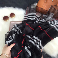 Women's Luxury Silk Shawls Scarf