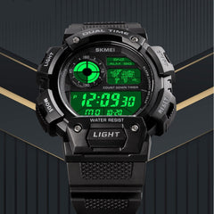 SKMEI 1723 Digital Luminous Display Men Waterproof Wristwatch