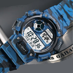 SKMEI 1723 Digital Luminous Display Men Waterproof Wristwatch