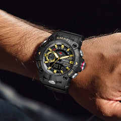 SMAEL 8040 Military Men's Sport Waterproof LED Digital Wristwatch