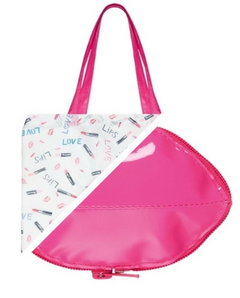 Women's Struck with Love Foldable Shopper Handbag