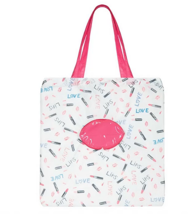 Women's Struck with Love Foldable Shopper Handbag
