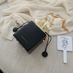 Fashion Drawstring Bucket Purse Bag