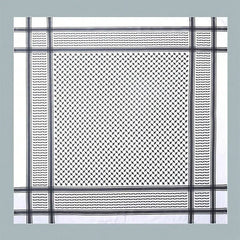 Women's Plaid Print Hijab Scarf
