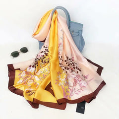Silk Luxury Design Winter Scarf