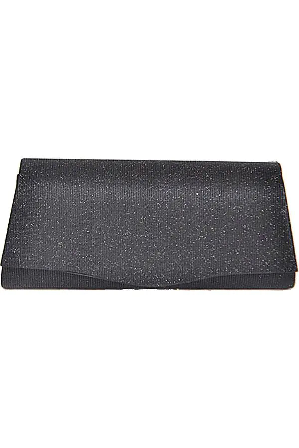 Draft Rectangular Shiny Evening Clutch Bag
