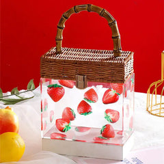 Ice Crush Acrylic Evening Bag
