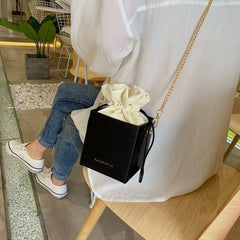 Fashion Drawstring Bucket Purse Bag