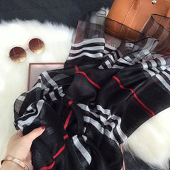 Women's Luxury Silk Shawls Scarf